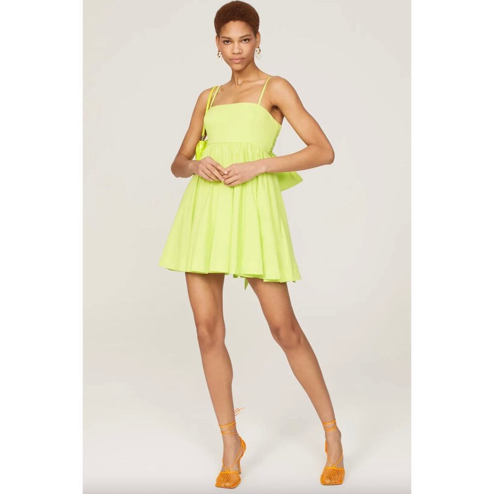 Likely Lime Green Elisia Dress Sz 6